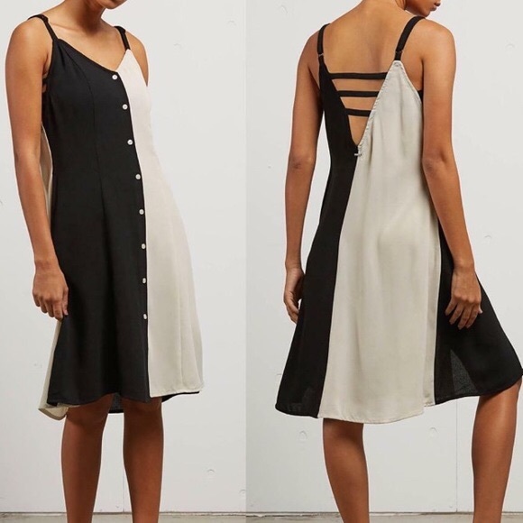 Volcom Dresses & Skirts - Volcom Canary Island Buttonup Dress